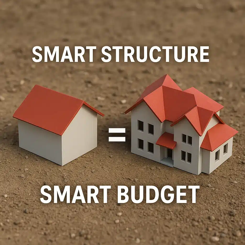 smart structure smart budget infographic