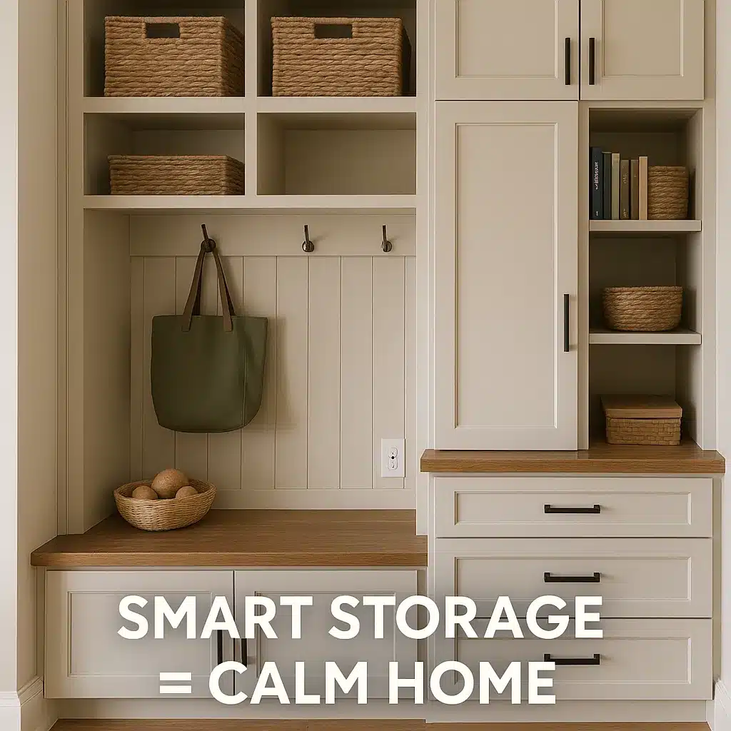 smart storage calm home
