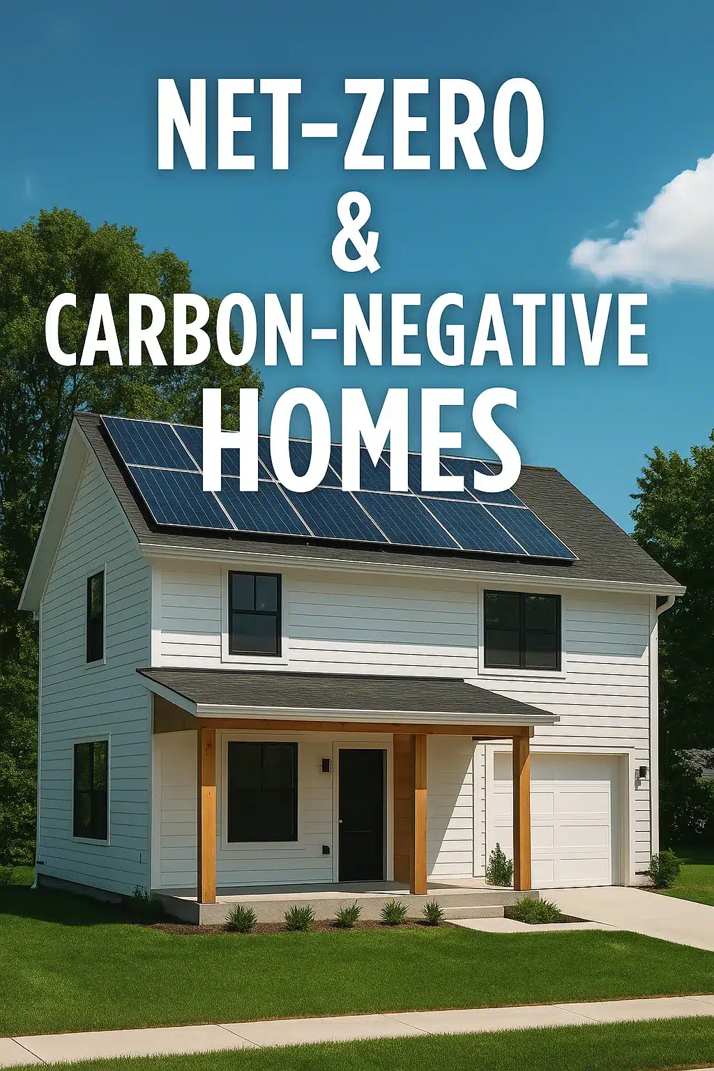 Net Zero Carbon Negative Homes 2026