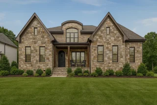 17-1936 HOUSE PLAN - French Country Home Plan - 5-Bed, 4.5-Bath, 3,931 SF