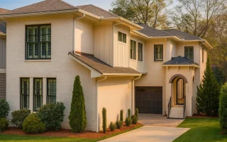 Plan  16-1285 - The Reed Estate |  Traditional Colonial - 5-Bed, 5-Bath, 4,799 SF