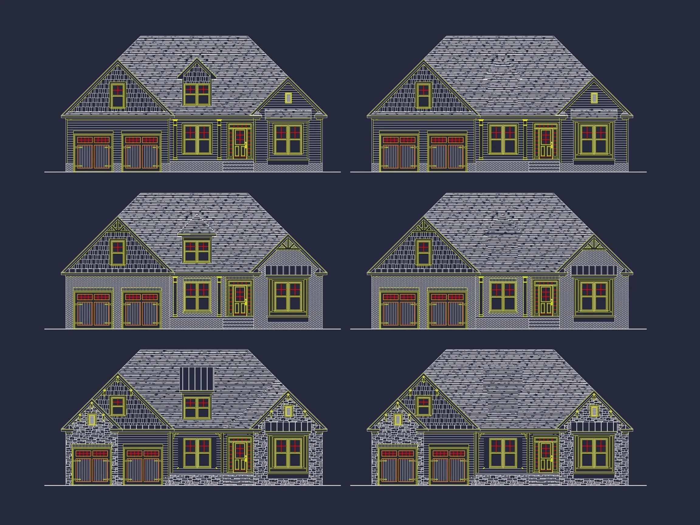 Modern-Craftsman-Home-Floor-Plan-with-Optional-Second-Level