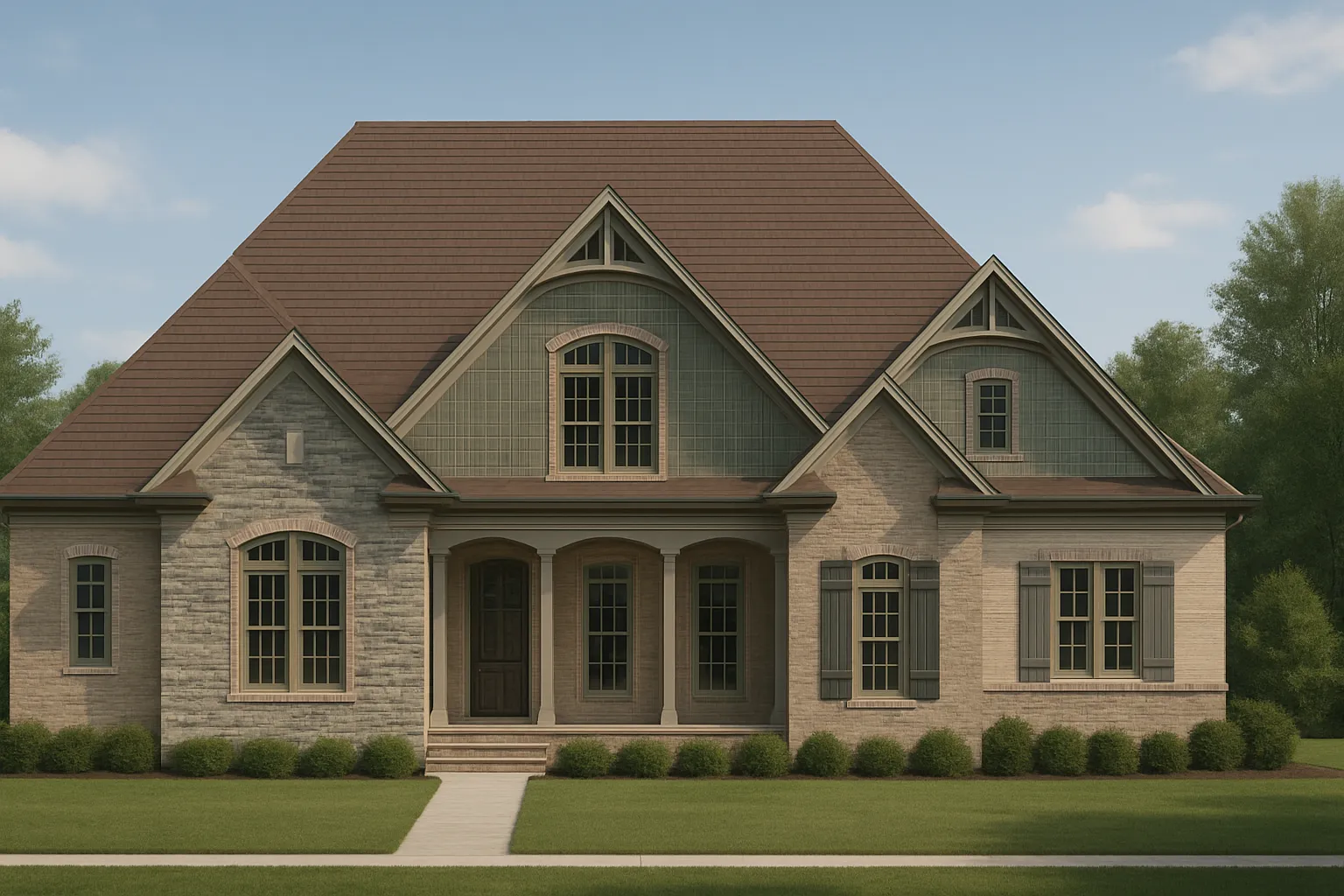 Elegant House Plan with Basement & Bonus Room for Flexible Living