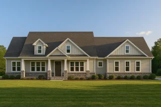 Versatile House Plan with Bonus Room, Workshop & CAD Designs