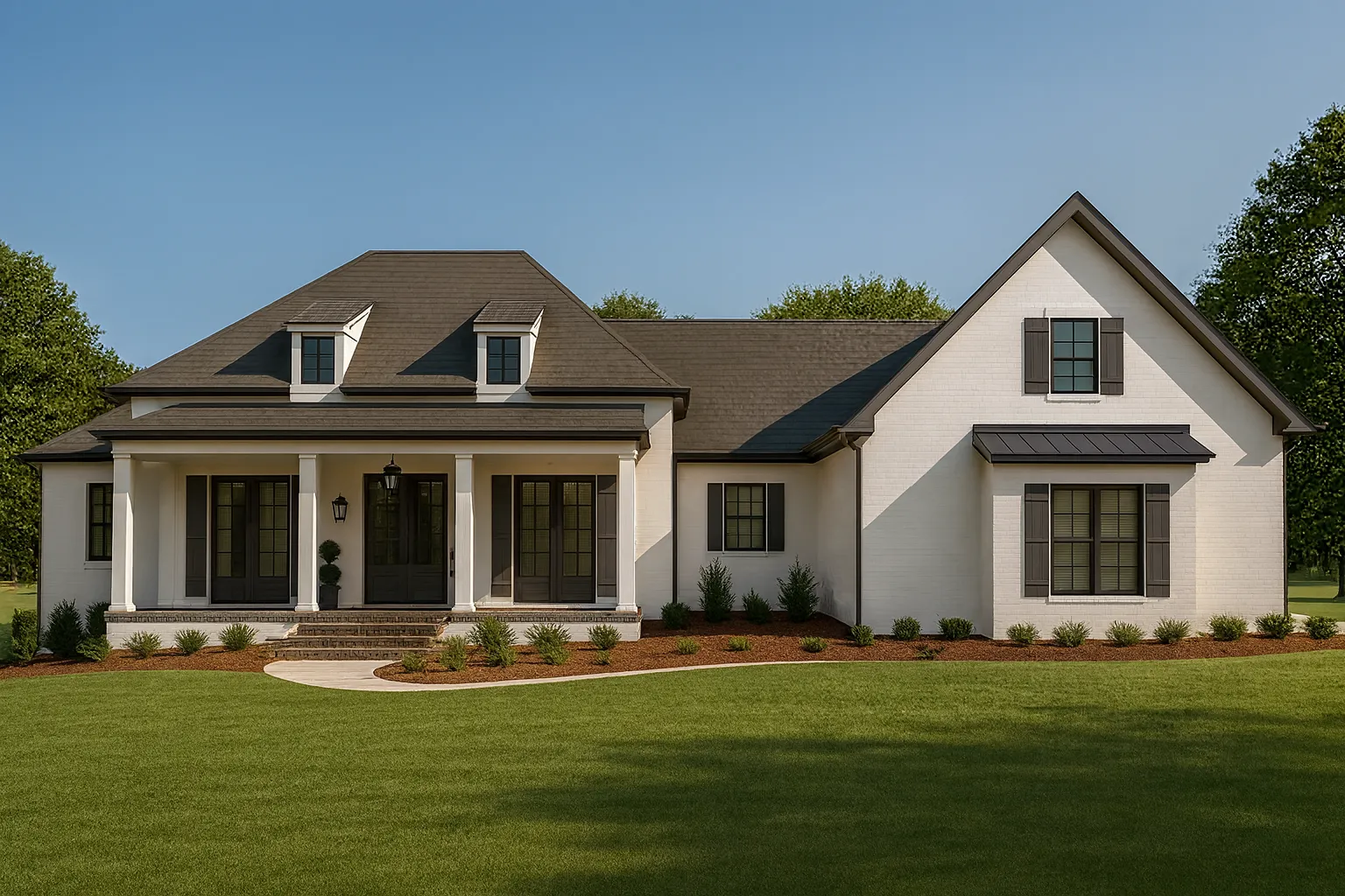 Traditional Southern house Plan with Spacious Floor Designs