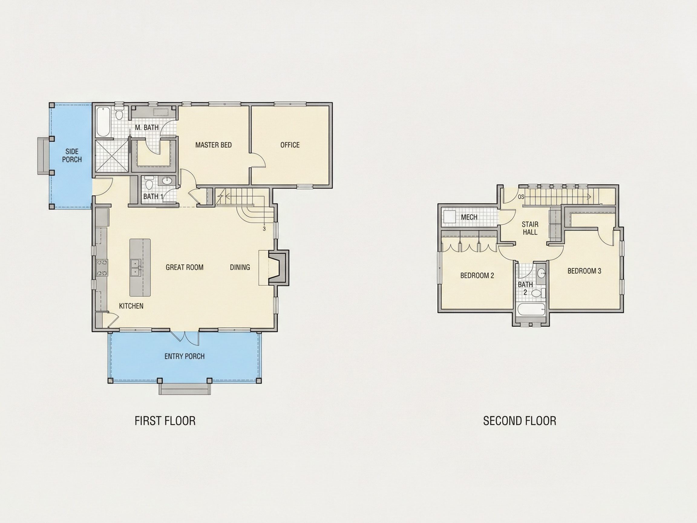 Plan 14-1666 - Truth House | Cape Cod - 3-Bed, 2.5-Bath, 2,129 SF 2 Plan
14-1666 - Truth House | Cape
Cod - 3-Bed, 2.5-Bath, 2,129 SF - Image 2