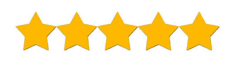 5 star reviews