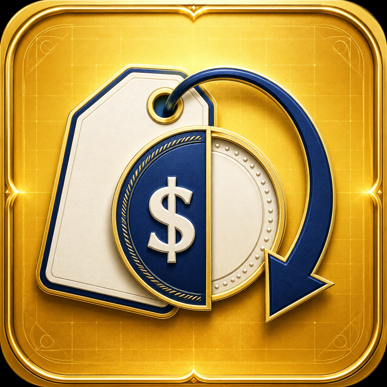 Cost savings guarantee icon