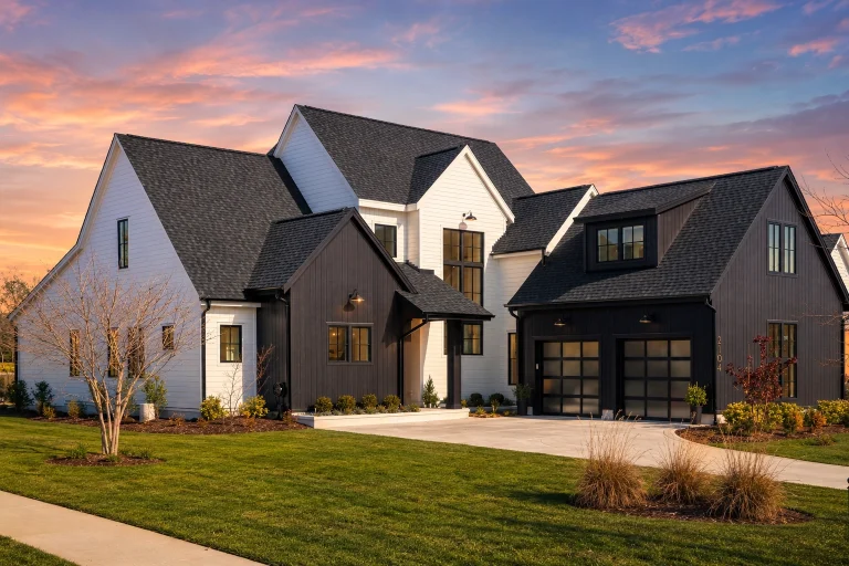 House Plans with Breezeway 23 21-2506 HOUSE PLAN - Modern Farmhouse Home Plan - 3-Bed, 3.5-Bath, 3,625 SF