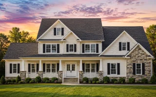 11-1236 HOUSE PLAN - Farmhouse Home Plan - 4-Bed, 3.5-Bath, 3,448 SF