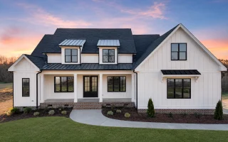 19-2465 HOUSE PLAN - Modern Farmhouse Home Plan - 4-Bed, 3.5-Bath, 3,237 SF
