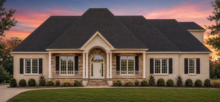 House Plans 15 8-1935 HOUSE PLAN - French Country Home Plan - 4-Bed, 3.5-Bath, 3,347SF