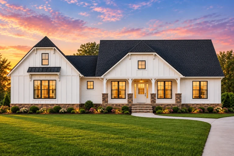 Cottage House Plans 6 21-2284 HOUSE PLAN - Modern Farmhouse Home Plan - 3-Bed, 2.5-Bath, 1,954 SF