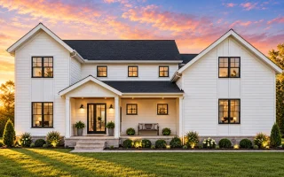 21-2885 HOUSE PLAN - Modern Farmhouse Home Plan - 4-Bed, 3-Bath, 3,170 SF