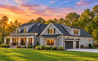 21-3120 HOUSE PLAN - Modern Farmhouse Home Plan - 4-Bed, 4-Bath, 3,412 SF