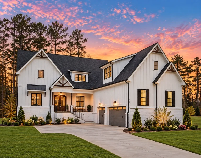 Cottage House Plans 8 21-3145 HOUSE PLAN - Modern Farmhouse Home Plan - 4-Bed, 3.5-Bath, 4,579 SF