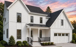 21-2582 HOUSE PLAN - Modern Farmhouse Home Plan - 4-Bed, 3-Bath, 2,649 SF