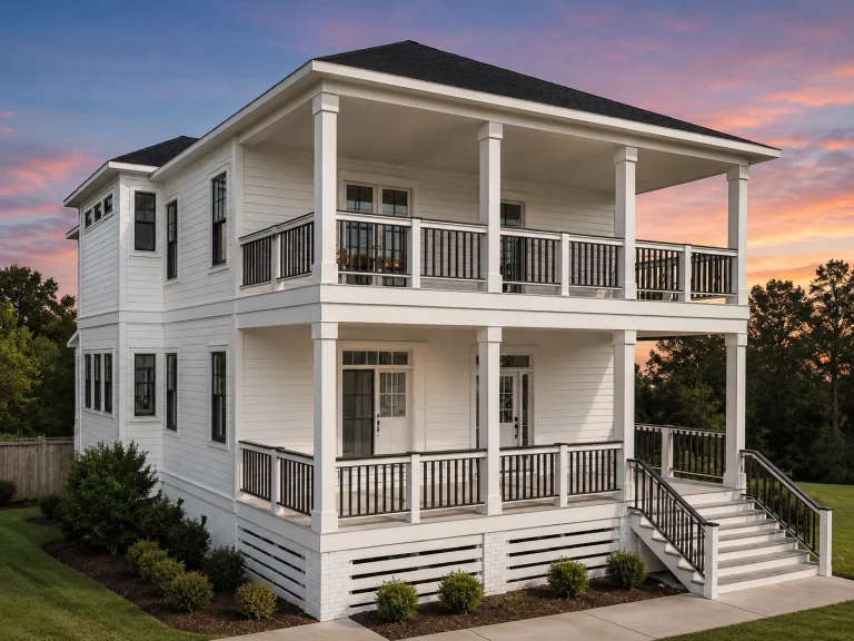 Contemporary House Plans 15 21-2465 HOUSE PLAN - Charleston Home Plan - 3-Bed, 3-Bath, 2,472 SF
