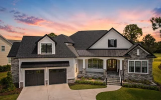 21-3417 HOUSE PLAN - Modern Craftsman Home Plan - 4-Bed, 5.5-Bath, 3,558 SF