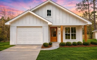 21-2238 HOUSE PLAN - Cottage Home Plan - 2-Bed, 2-Bath, 1,292 SF