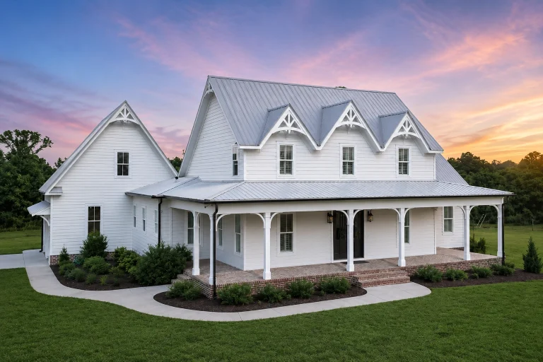 Townhome Floor Plans 1 21-2293 HOUSE PLAN - Modern Farmhouse Home Plan - 3-Bed, 3.5-Bath, 2,821 SF