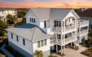 21-2262 HOUSE PLAN - Coastal Farmhouse Home Plan - 3-Bed, 3.5-Bath, 2,960 SF