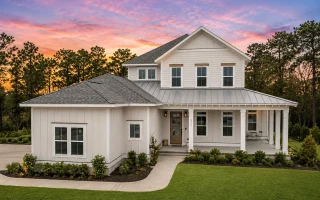 21-2655 HOUSE PLAN - Coastal Farmhouse Home Plan - 2-Bed, 2.5-Bath, 2,869 SF