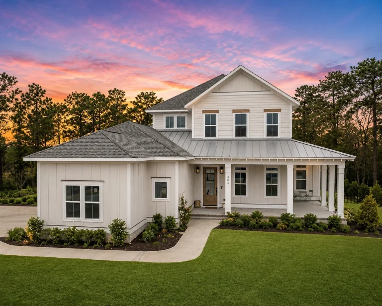21-2655 HOUSE PLAN - Coastal Farmhouse Home Plan - 2-Bed, 2.5-Bath, 2,869 SF