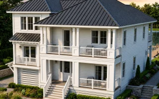 21-2983 HOUSE PLAN - Coastal Farmhouse Home Plan - 3-Bed, 4-Bath, 2,757 SF