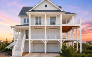 21-3245 HOUSE PLAN - Coastal Home Plan - 4-Bed, 5-Bath, 4,077 SF
