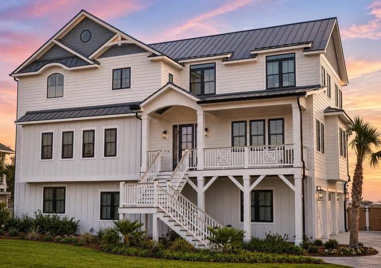 21-2301 HOUSE PLAN - Coastal Home Plan - 5-Bed, 5-Bath, 4,070 SF