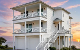 21-3053 HOUSE PLAN - Coastal Home Plan - 4-Bed, 4-Bath, 2,342 SF