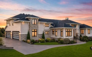 21-2584 HOUSE PLAN - Modern Suburban Home Plan - 5-Bed, 6.5-Bath, 5,000 SF