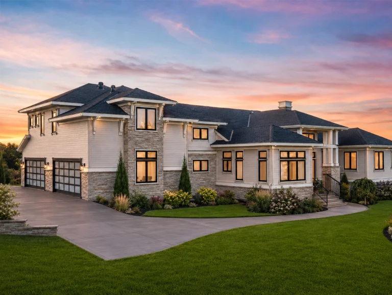 21-2584 HOUSE PLAN - Modern Suburban Home Plan - 5-Bed, 6.5-Bath, 5,000 SF