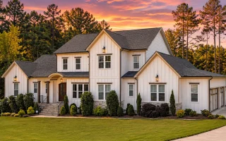 21-3500 HOUSE PLAN - Modern Farmhouse Home Plan - 4-Bed, 5-Bath, 3,885 SF