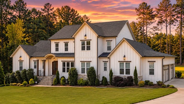 21-3500 HOUSE PLAN - Modern Farmhouse Home Plan - 4-Bed, 5-Bath, 3,885 SF