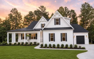 21-2873 HOUSE PLAN - Modern Farmhouse Home Plan - 4-Bed, 3.5-Bath, 3,198 SF