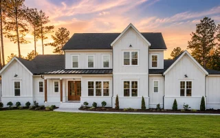 21-2467 HOUSE PLAN - Modern Farmhouse Home Plan - 5-Bed, 5-Bath, 4,200 SF