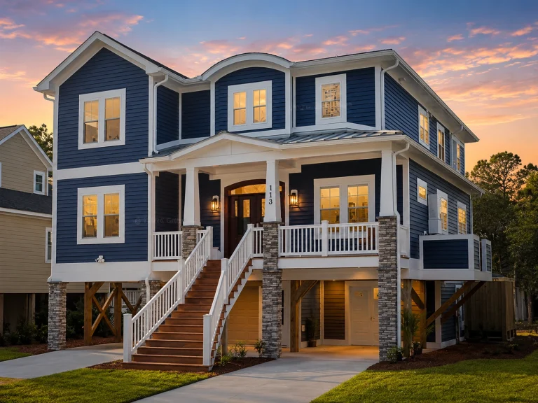 22-1015 HOUSE PLAN - Coastal Home Plan - 4-Bed, 3-Bath, 2,744 SF