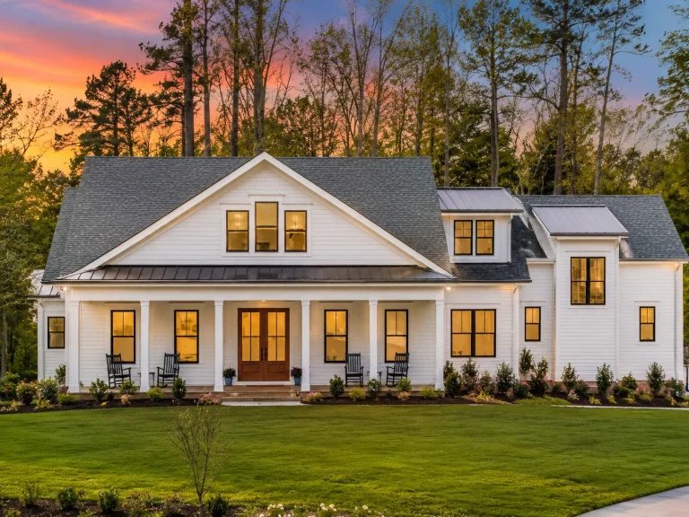22-1278 HOUSE PLAN - Modern Farmhouse Home Plan - 4-Bed, 4-Bath, 4,697 SF