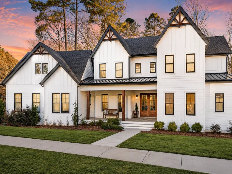22-1438 HOUSE PLAN - Modern Farmhouse Home Plan - 4-Bed, 6-Bath, 4,664 SF