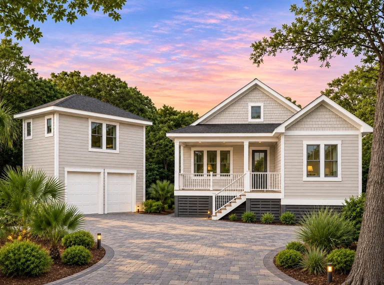 Open Deck House Plans 3 21-3416 HOUSE PLAN - Coastal Cottage Home Plan - 4-Bed, 3.5-Bath, 2,562SF