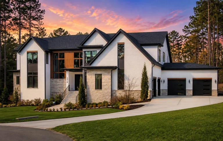 22-1279 HOUSE PLAN - Contemporary Home Plan - 4-Bed, 5-Bath, 6,261 SF