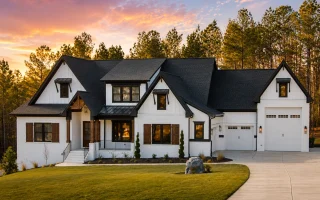 22-1415 HOUSE PLAN - Contemporary Home Plan - 4-Bed, 4.5-Bath, 4,736 SF
