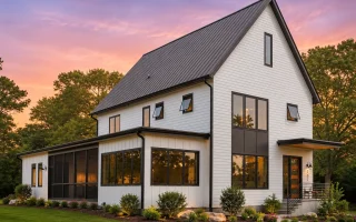 22-1986 HOUSE PLAN - Modern Farmhouse Home Plan - 4-Bed, 3.5-Bath, 3,214 SF