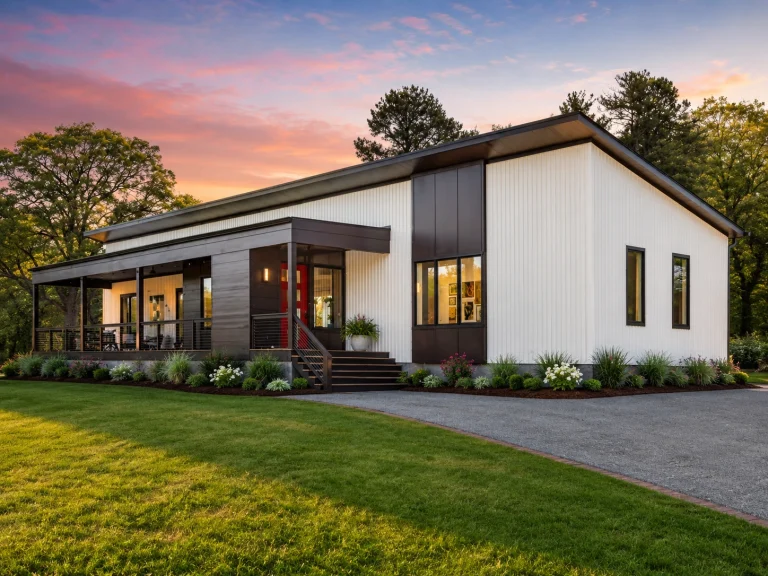 22-1616 HOUSE PLAN - Contemporary Home Plan - 4-Bed, 4-Bath, 2,112 SF