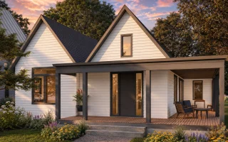 22-1615 HOUSE PLAN - Modern Cottage Home Plan - 3-Bed, 2-Bath, 1,953 SF