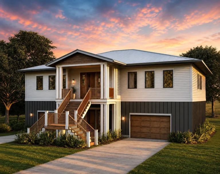23-1829 HOUSE PLAN - Coastal Home Plan - 4-Bed, 3.5-Bath, 4,000 SF