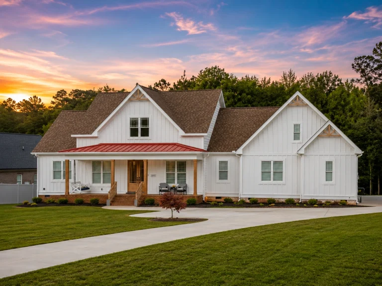 22-1061 HOUSE PLAN - Modern Farmhouse Home Plan - 3-Bed, 2-Bath, 2,951 SF