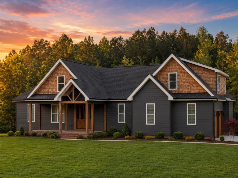 Adobe House Plans 4 22-1255 HOUSE PLAN - Modern Farmhouse Home Plan - 3-Bed, 2.5-Bath, 2,665 SF